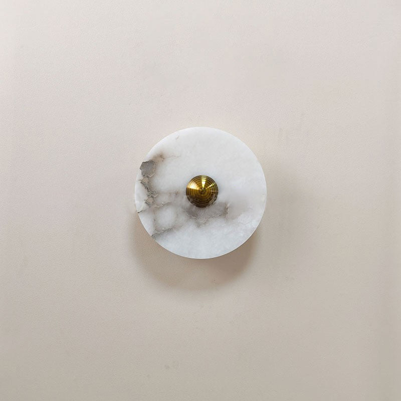 Olrine Moderne Minimaliste Marbre Métal Applique Murale - Neutralighting