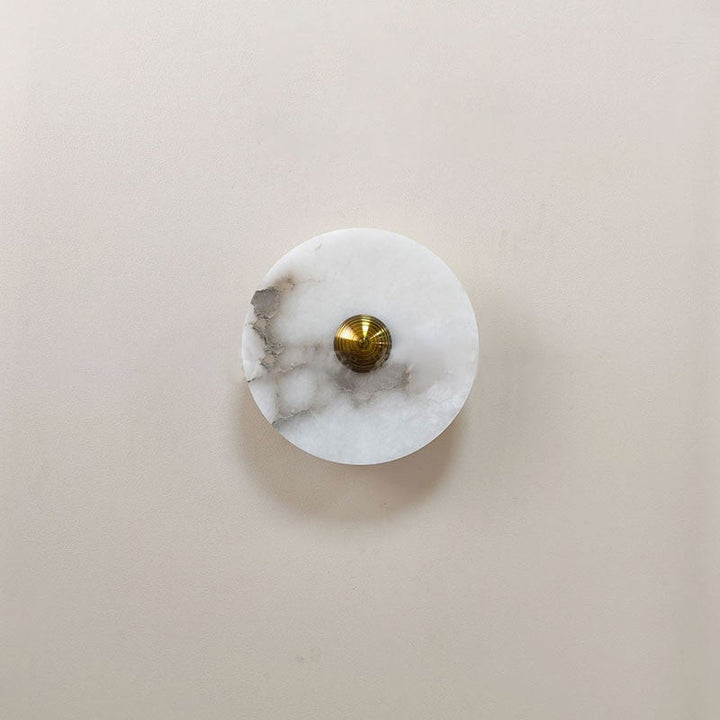 Olrine Moderne Minimaliste Marbre Métal Applique Murale - Neutralighting