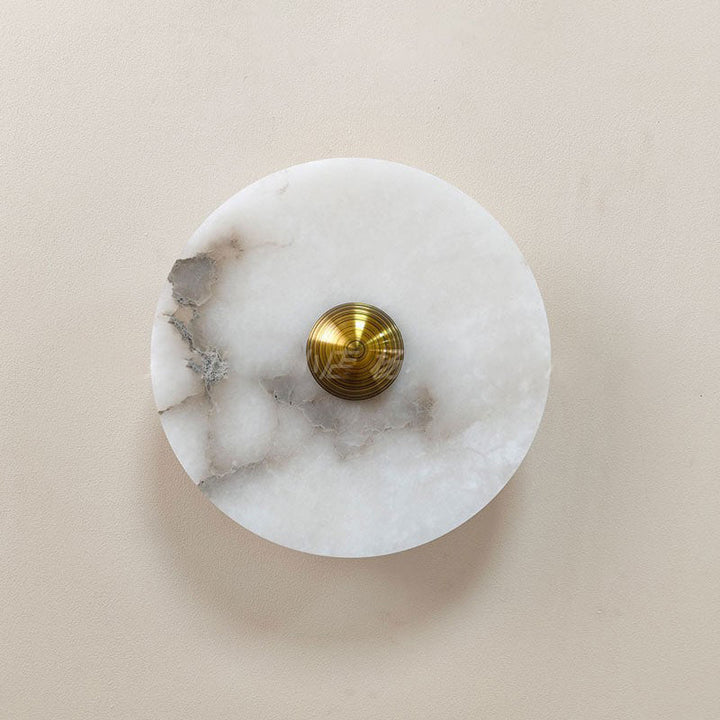 Olrine Moderne Minimaliste Marbre Métal Applique Murale - Neutralighting