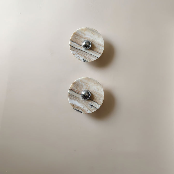 Olrine Moderne Minimaliste Marbre Métal Applique Murale - Neutralighting