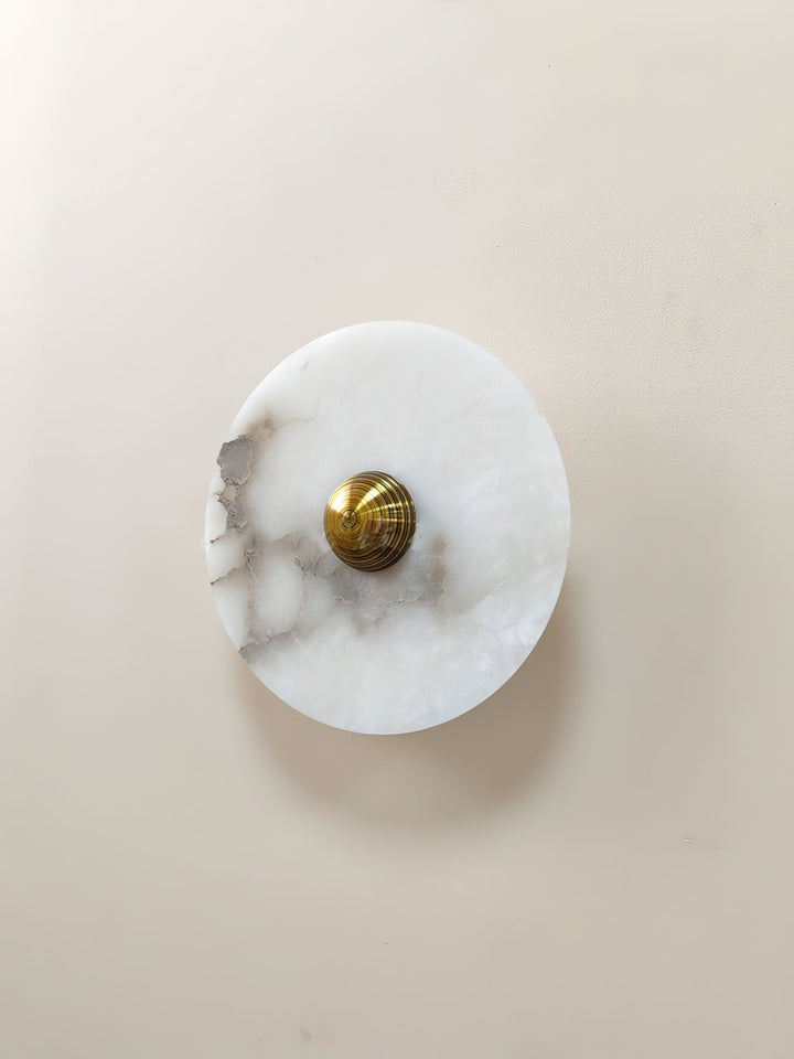 Olrine Moderne Minimaliste Marbre Métal Applique Murale - Neutralighting
