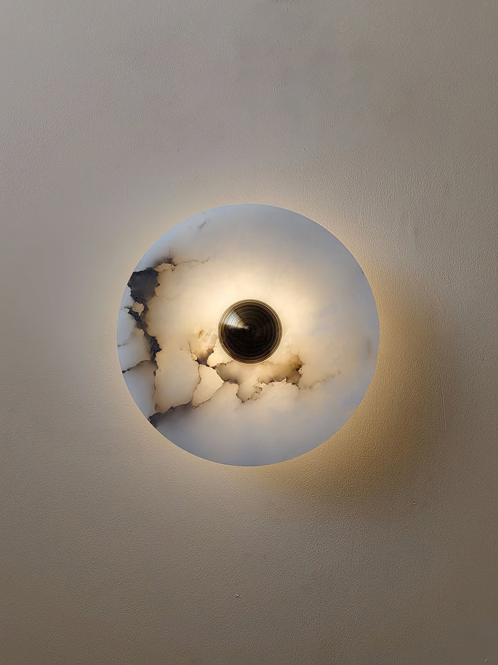 Olrine Moderne Minimaliste Marbre Métal Applique Murale - Neutralighting