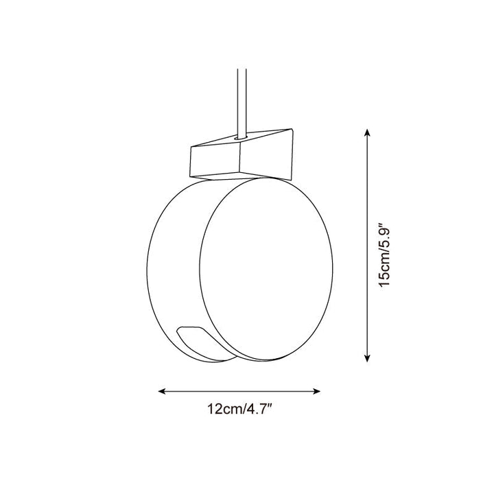 Ritta Lampe Pendante Minimaliste en Travertin - Neutralighting