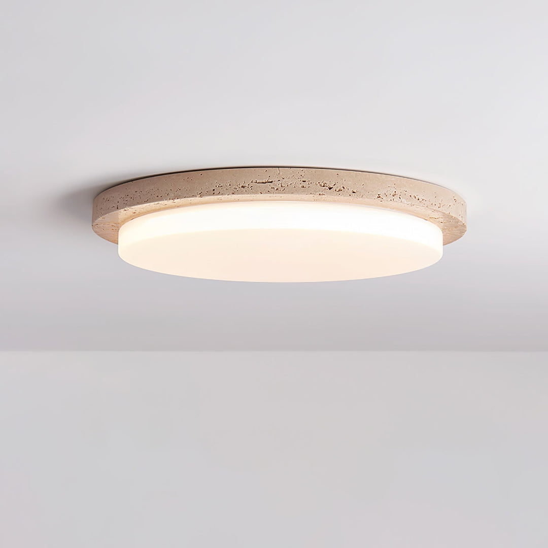 Etala Lisse-Bord Travertin Plafonnier - Neutralighting