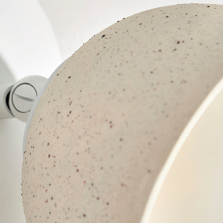 Ellorus Moderne Minimaliste Surface Verre Travertin Applique Murale - Neutralighting