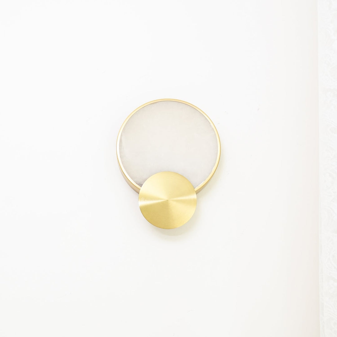 Myvelarae Applique Murale Circulaire en Albâtre - Neutralighting