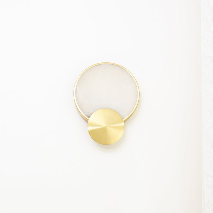 Myvelarae Applique Murale Circulaire en Albâtre - Neutralighting