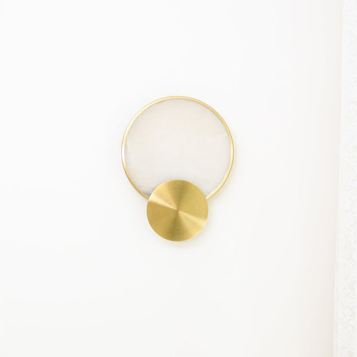 Myvelarae Applique Murale Circulaire en Albâtre - Neutralighting