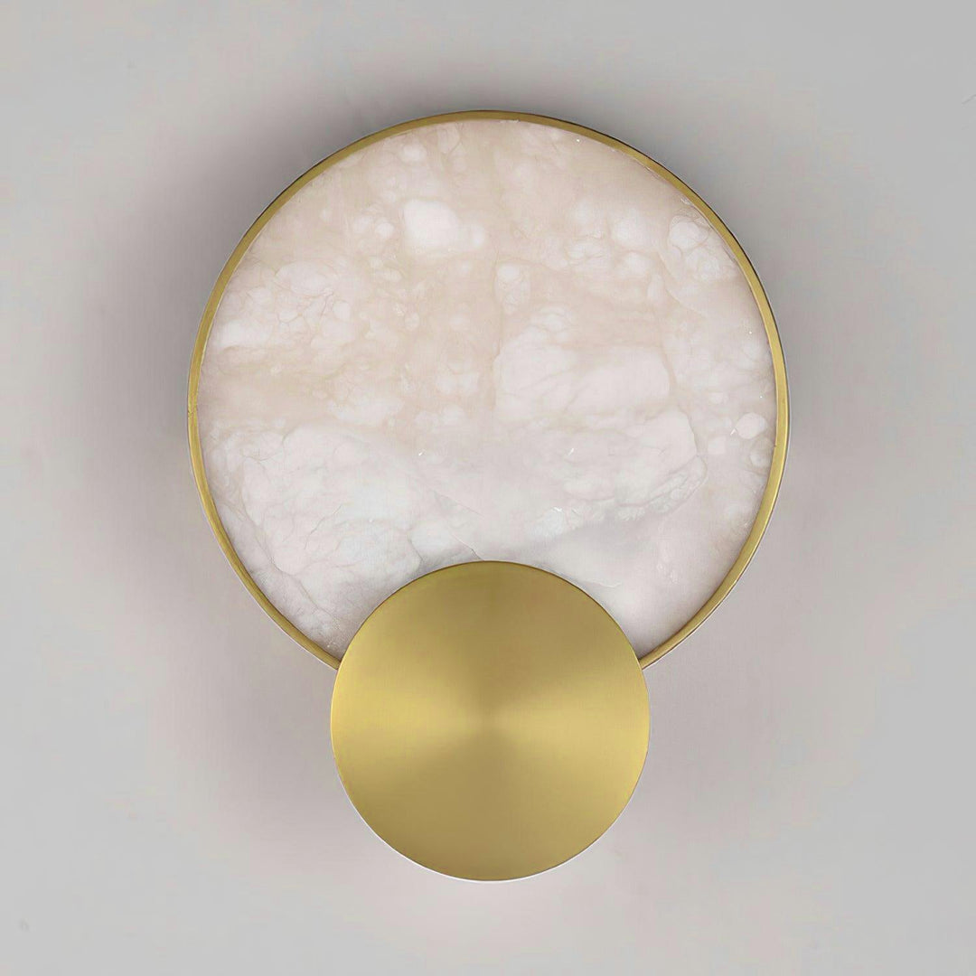 Myvelarae Applique Murale Circulaire en Albâtre - Neutralighting