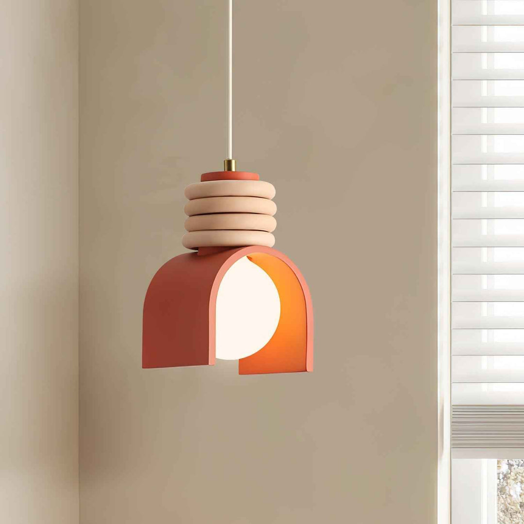 Twister Lampe Pendante en Verre Contemporaine - Neutralighting