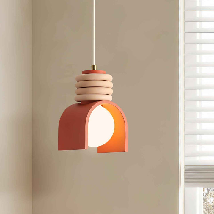 Twister Lampe Pendante en Verre Contemporaine - Neutralighting