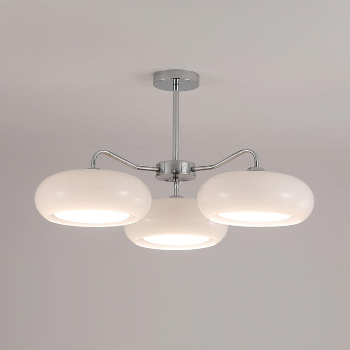 Tetra Plafonnier Triple Globe Rétro Moderne Salon - Neutralighting