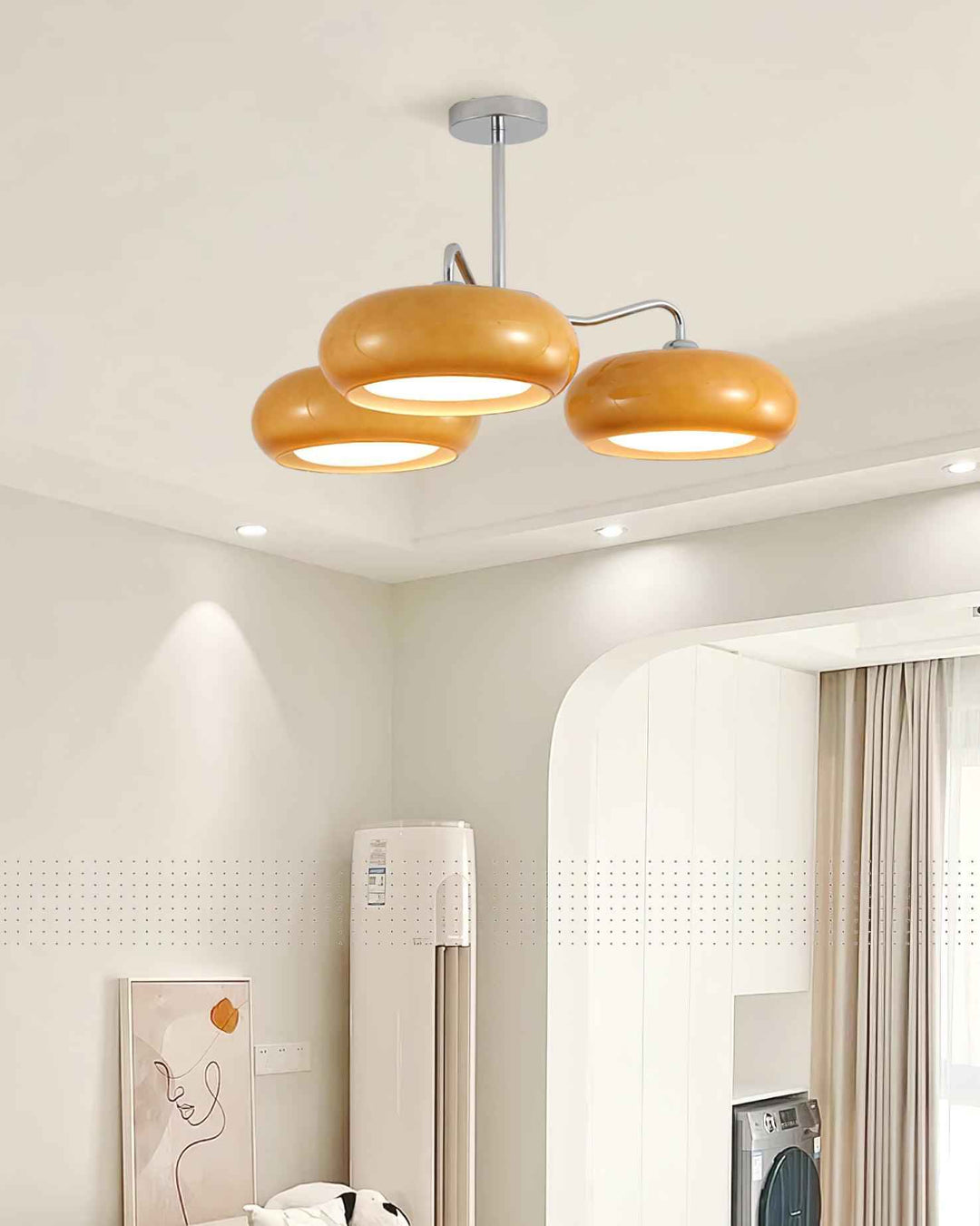 Lampe Tetra en Métal – Design Contemporain