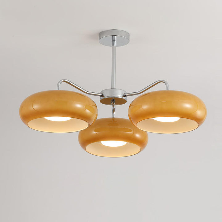 Tetra Plafonnier Triple Globe Rétro Moderne Salon - Neutralighting