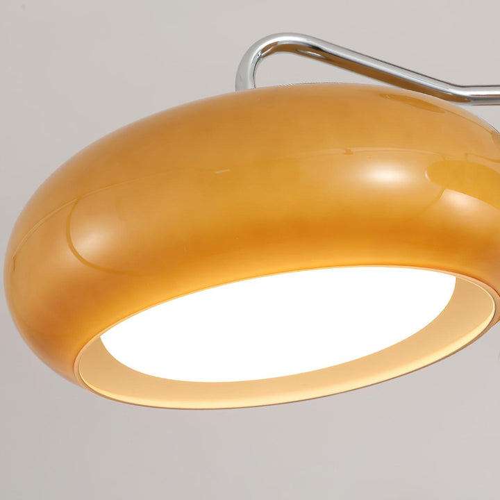 Tetra Lustre Plafonnier Chrome Élégant 3 Ampoules - Neutralighting