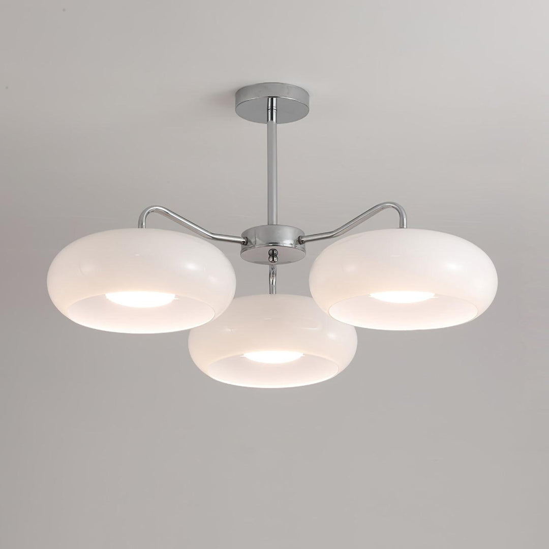 Tetra Plafonnier Triple Globe Rétro Moderne Salon - Neutralighting