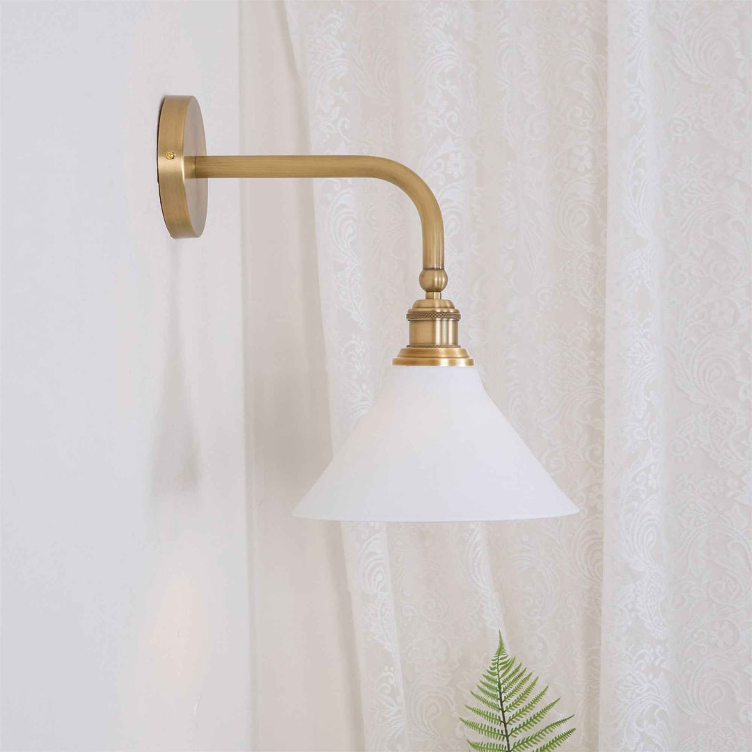 Zomareth Laiton 24cm Blanc Moderne
