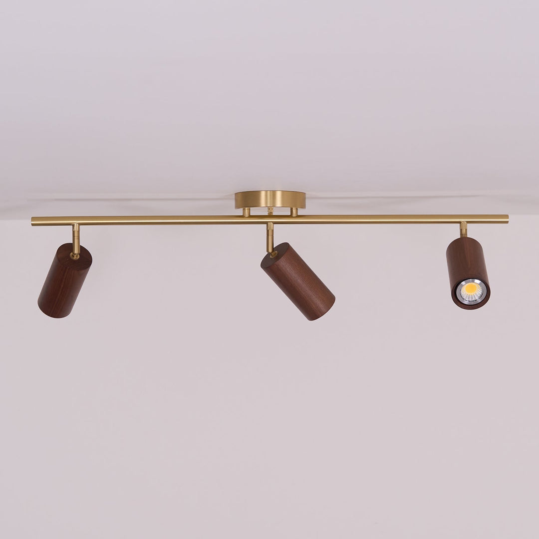 Liora Plafonnier sur Rail en Bois - Neutralighting