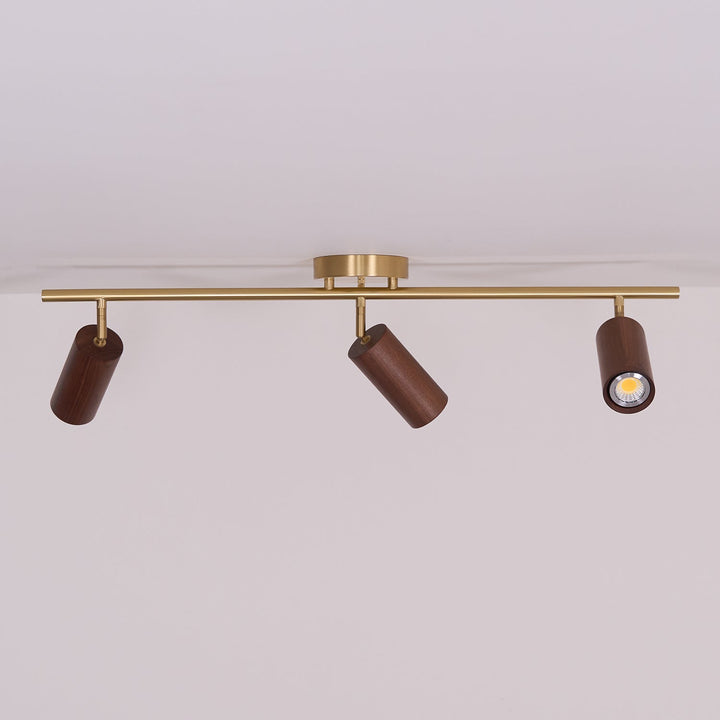 Liora Plafonnier sur Rail en Bois - Neutralighting