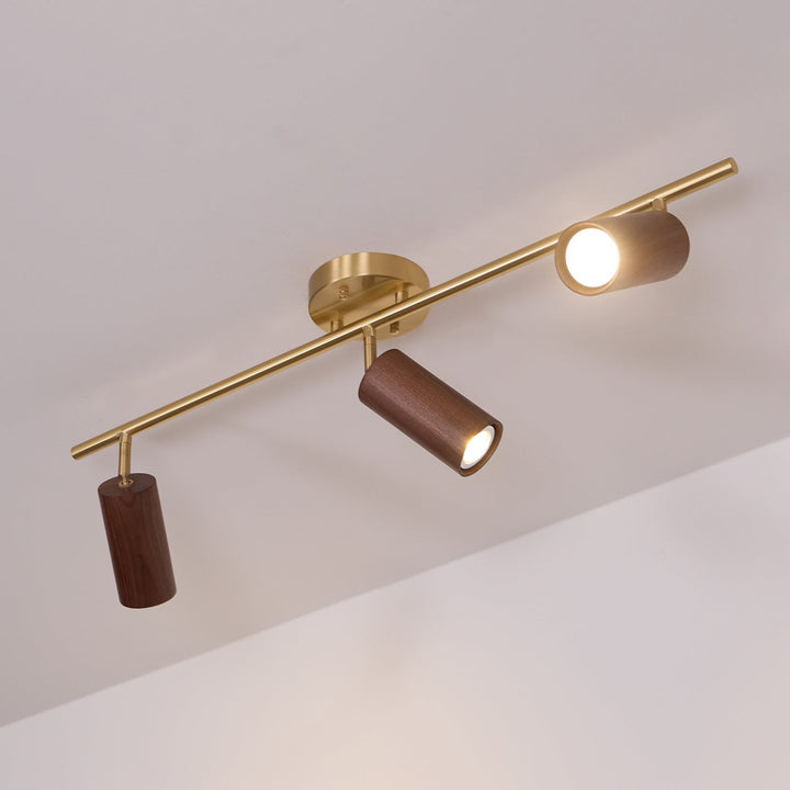 Liora Plafonnier sur Rail en Bois - Neutralighting