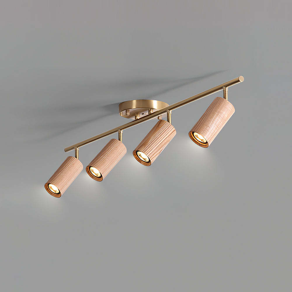 Liora Plafonnier sur Rail en Bois - Neutralighting