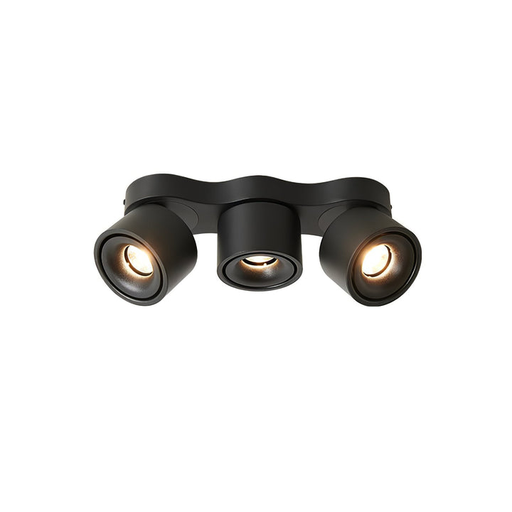 Nylaeara Lampe Plafonnier Pliable Rotatif Trois Têtes - Neutralighting