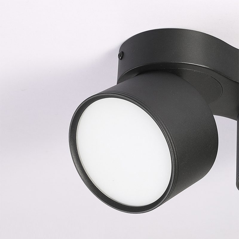 Nylaeara Lampe Plafonnier Pliable Rotatif Trois Têtes - Neutralighting