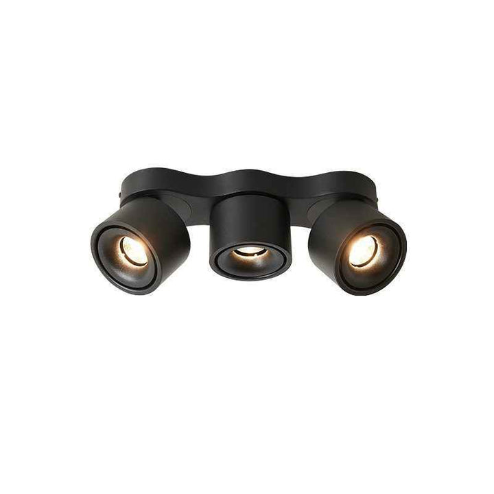 Plafonnier Nylaeara Acrylique 32cm Noir LED