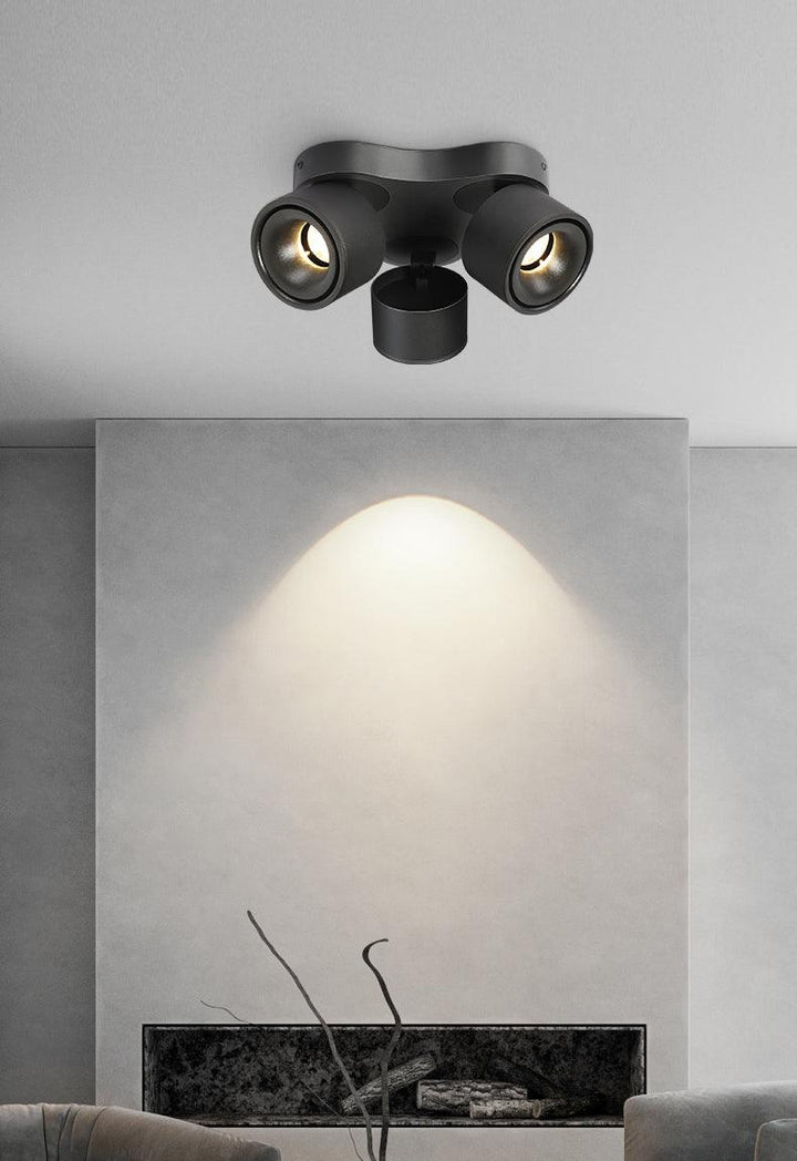 Arsorara Plafonnier Spot Rotatif Pliant à Trois Têtes - Neutralighting