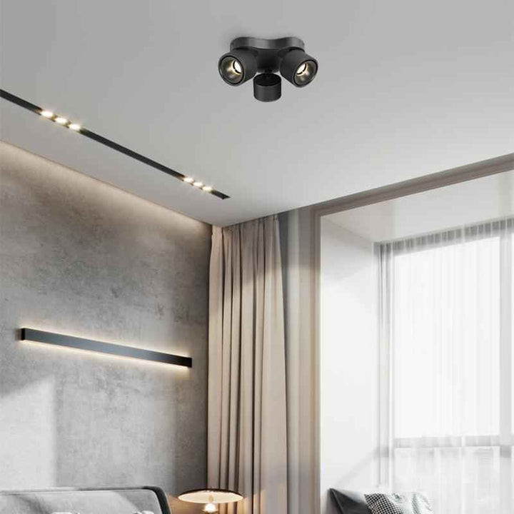 Arsorara Acrylique 18cm Noir LED