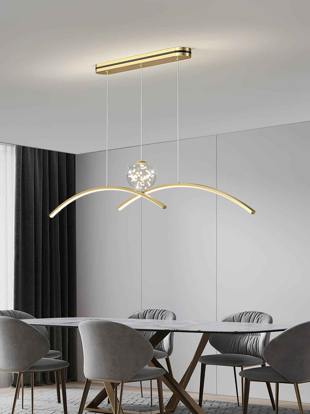 Lumosin Suspension Lampe Minimaliste en Acrylique - Neutralighting