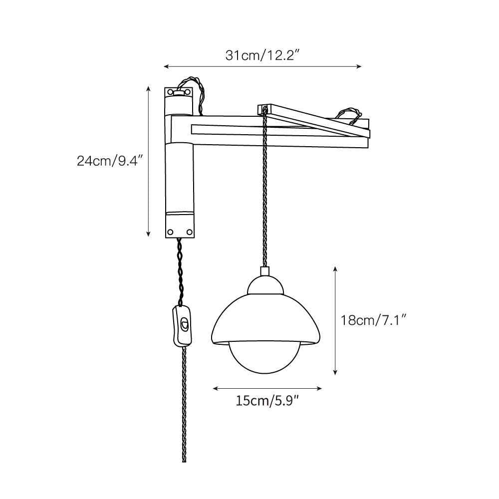 Lampe Cezoria en Verre – Élégance Moderne