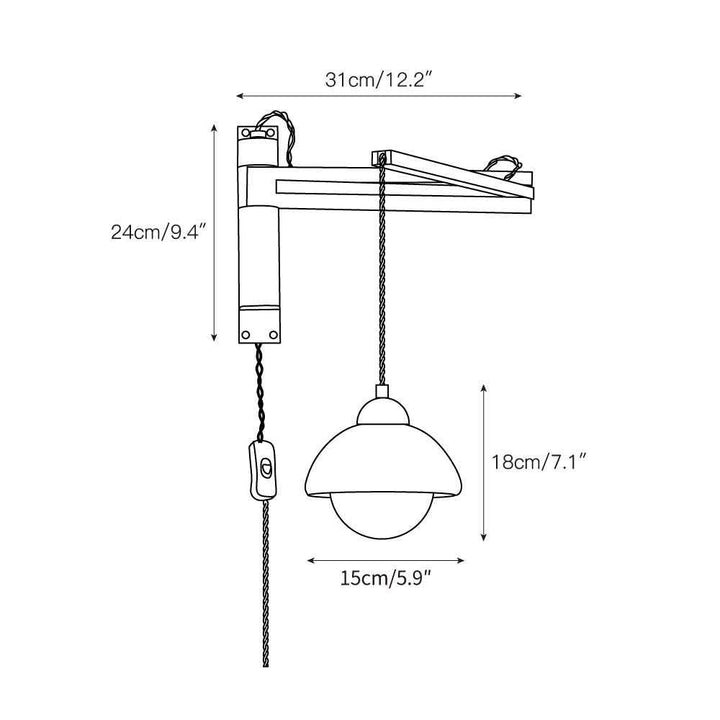 Lampe Cezoria en Verre – Élégance Moderne