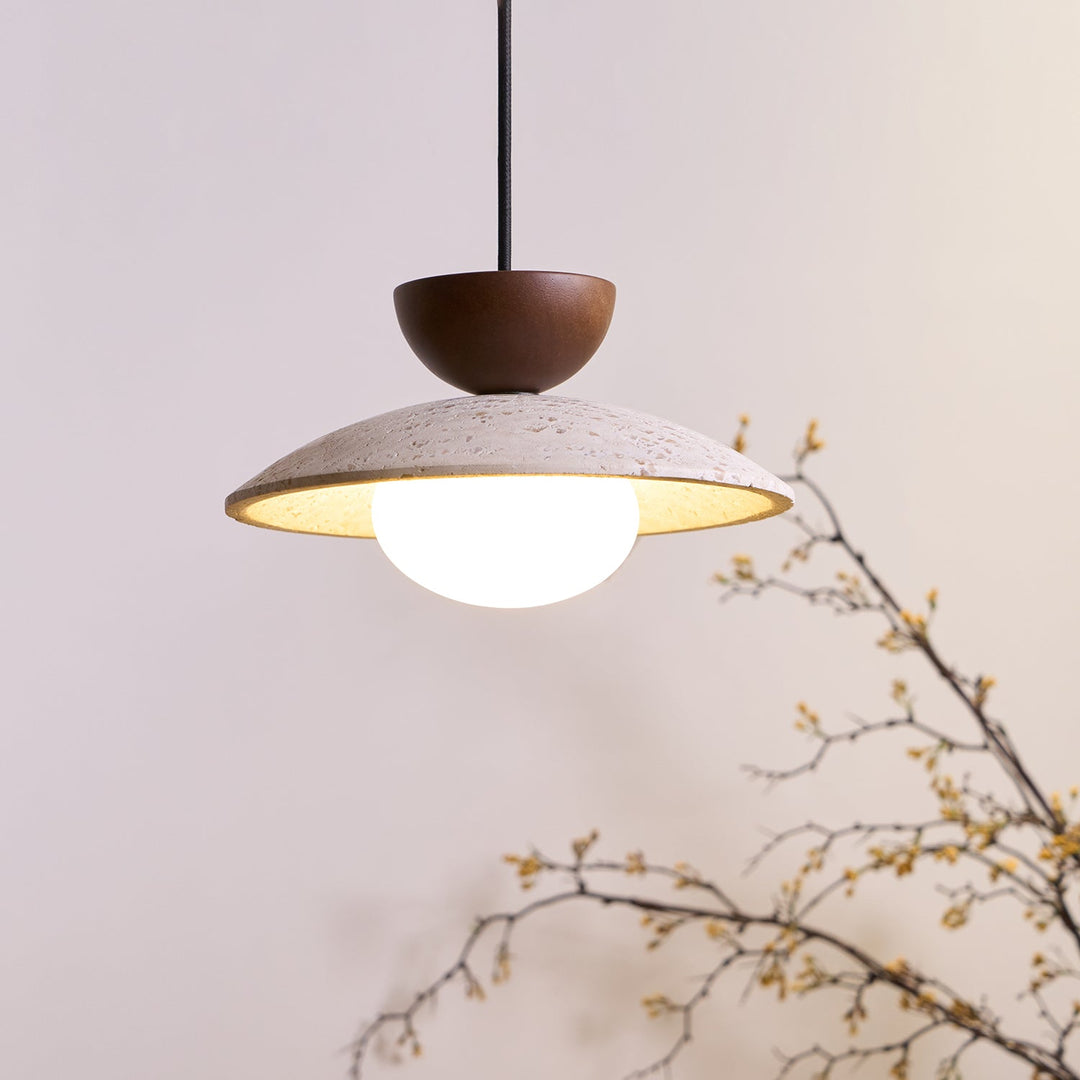 Cleo Suspensions en Travertin - Neutralighting