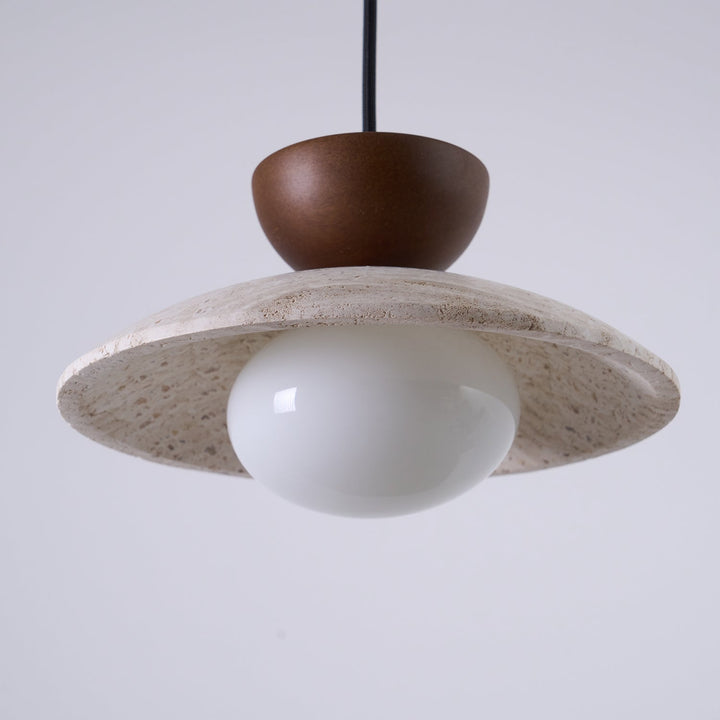 Cleo Suspensions en Travertin - Neutralighting