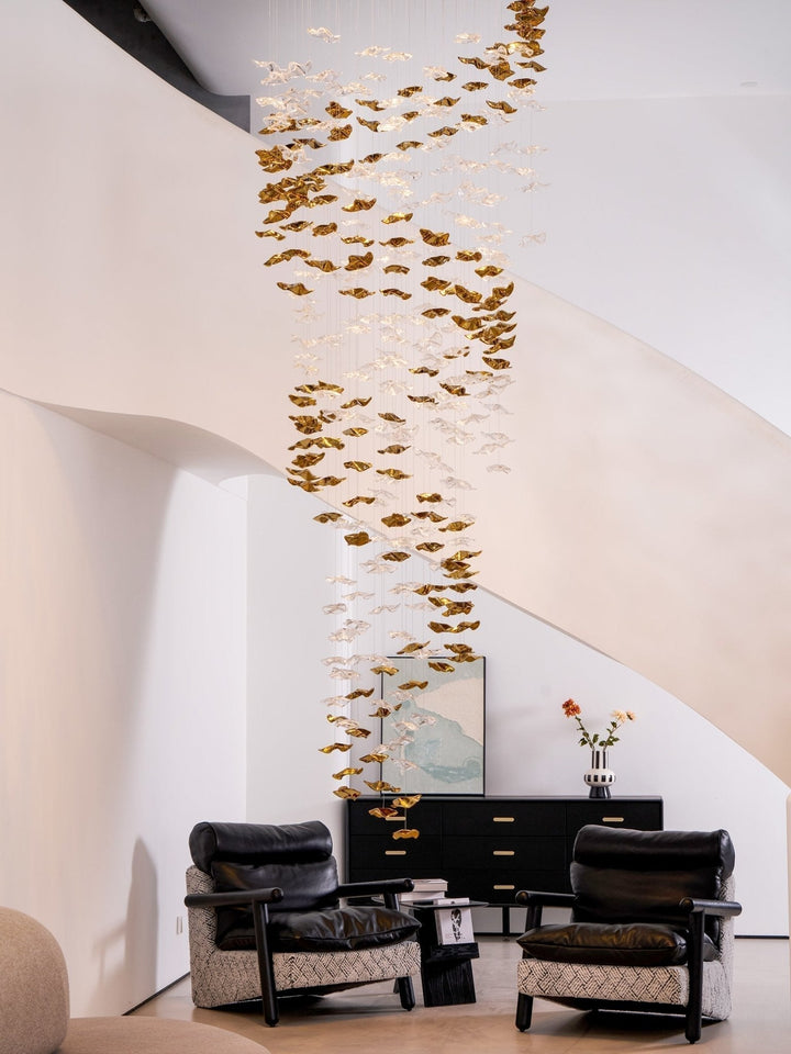 Vecarisra Suspension Lampes Art Verre Tidal Luxe - Neutralighting