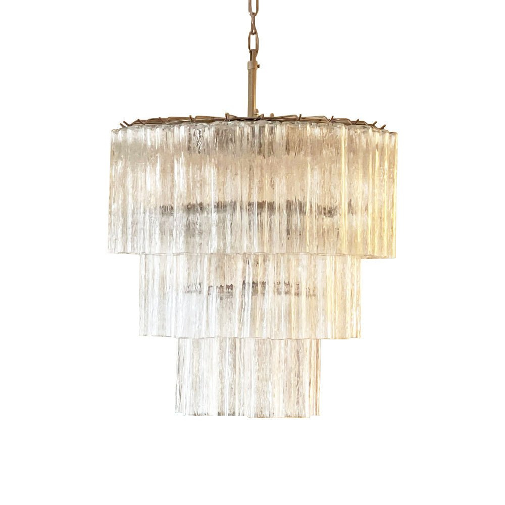 Aurora Chandelier en Verre de Luxe - Neutralighting