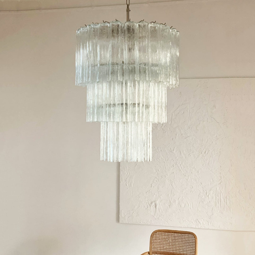 Aurora Chandelier en Verre de Luxe - Neutralighting