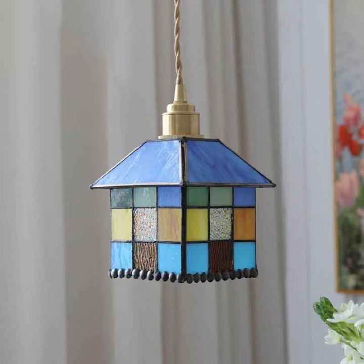 Tiffany Moderne LED Suspension Verre Chambre À Coucher - Neutralighting