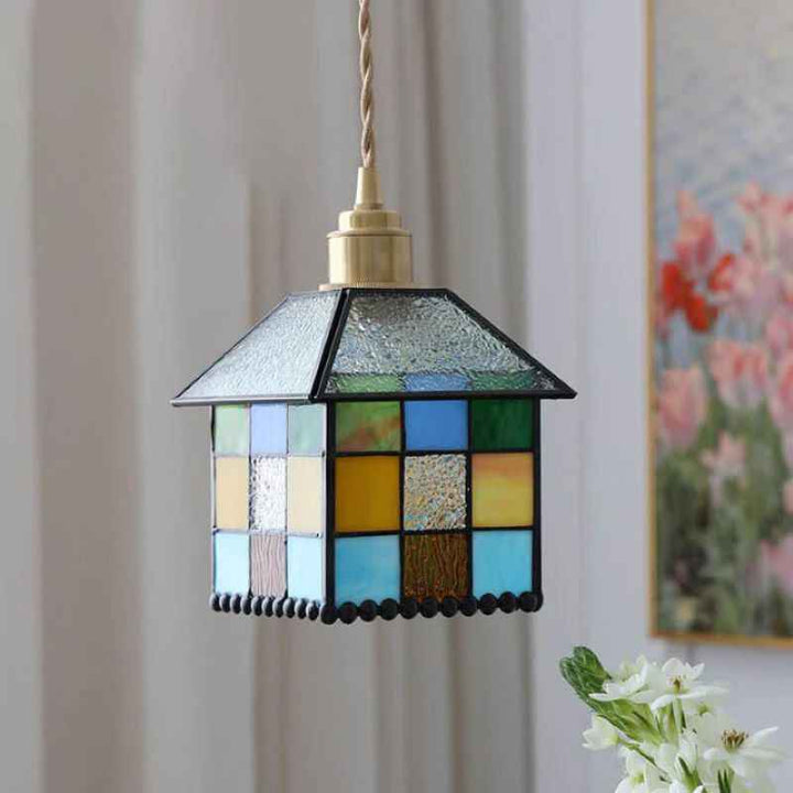 Tiffany Moderne LED Suspension Verre Chambre À Coucher - Neutralighting