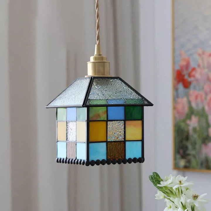 Tiffany Moderne LED Suspension Verre Chambre À Coucher - Neutralighting