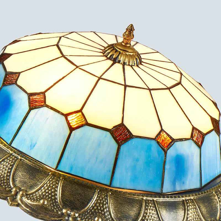 Plafonnier Tiffany en Verre – Plafonnier Lumineux