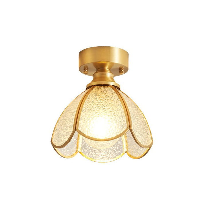 Solara Lumière de Plafond Vintage Florale en Vitrail - Neutralighting