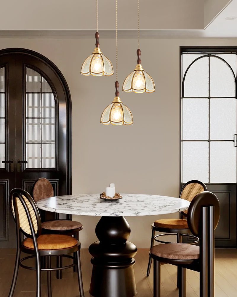 Floraner Suspension Lampe en Laiton et Verre - Neutralighting