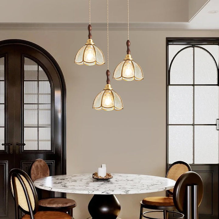 Floraner Suspension Lampe en Laiton et Verre - Neutralighting
