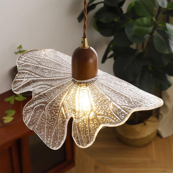 Lampe Pendante Abat-jour en Verre Tiffany Floral Charme Art Nouveau - Neutralighting