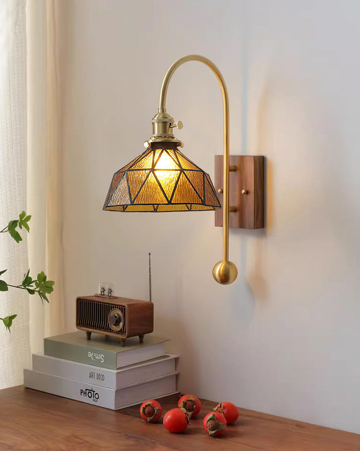Vorelle Applique murale vintage teintée - Neutralighting