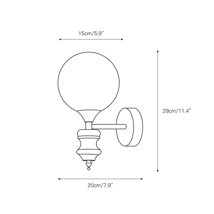 Zazoren Moderne Minimaliste Intemporel Maison Conor Métal Applique Murale - Neutralighting