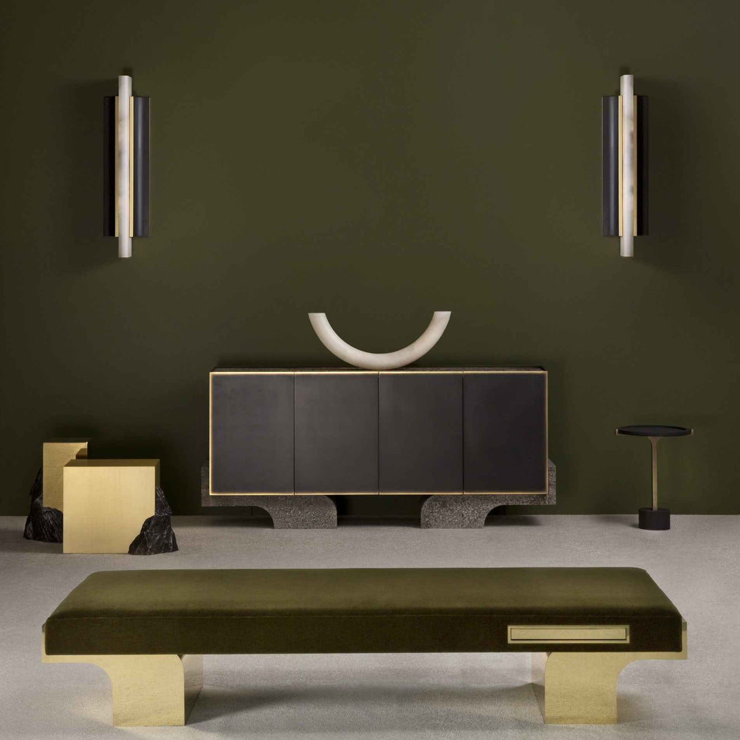 Lampe Elsilisra en Laiton – Design Contemporain