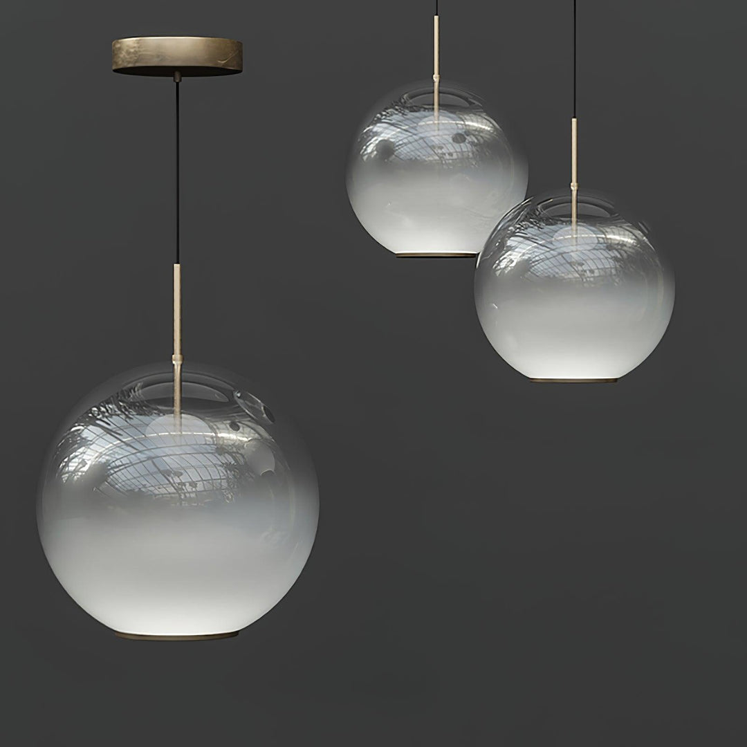 Lustra Suspension en Verre Gris Fumé - Neutralighting